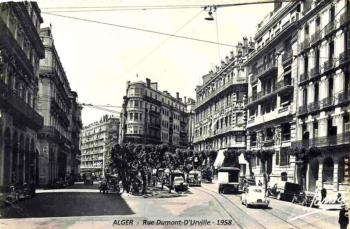 Alger- Rue Dumont-d'Urville - 1958.jpg